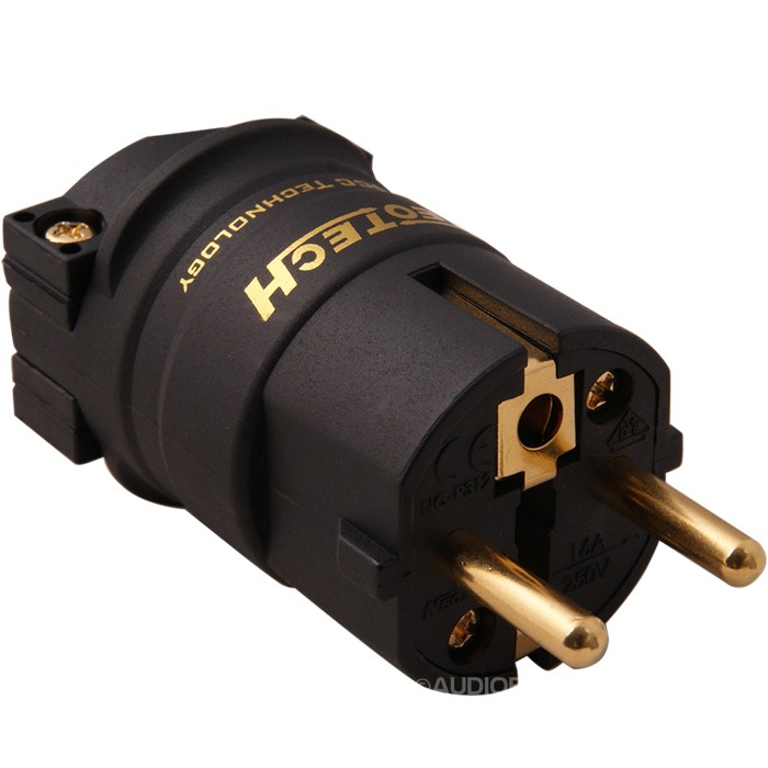NEOTECH NC-P312GD UP-OCC Gold Plated Schuko Connector Ø16mm