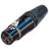 NEUTRIK NC3FXX-14-BAG-D Connecteur XLR Femelle Argent Ø10mm