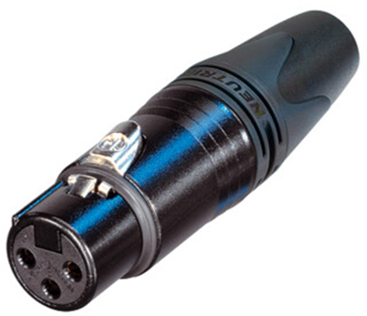 NEUTRIK NC3FXX-14-BAG-D Female XLR Connector Silver Ø10mm