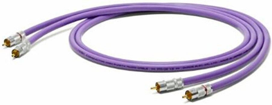 OYAIDE PA-02TR V2 Câble de Modulation RCA Plaqué Cuivre PCOCC-A Or 24K 1.3m (la paire)