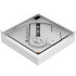 FOSI AUDIO DISC NANO Bluetooth Battery Powered CD Player Silver