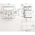 Embase IEC Cuivre plaqué Or avec porte fusible