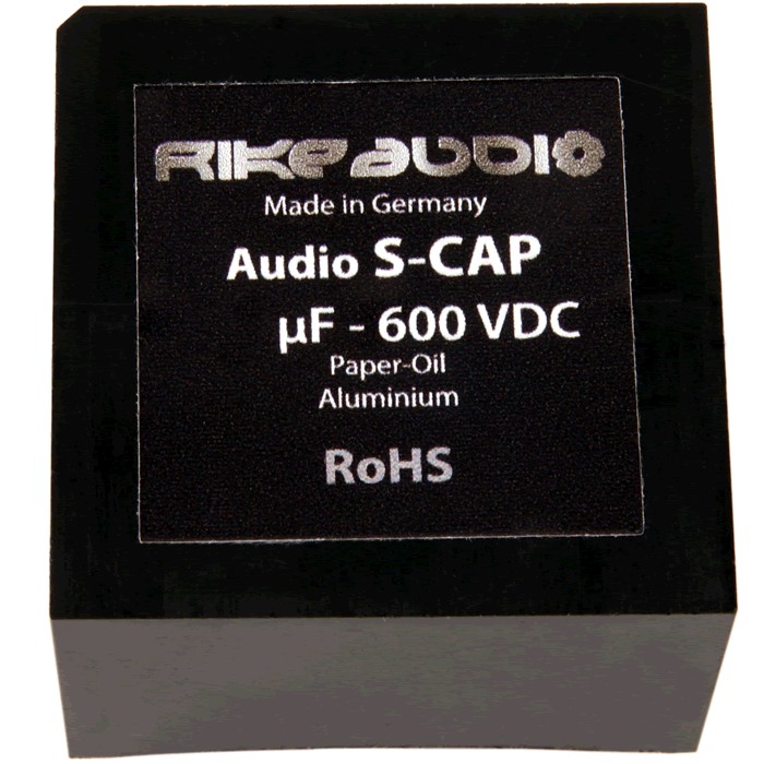 Rike Audio S-Cap - Condensateur Papier Huilé 600V 2.2µF