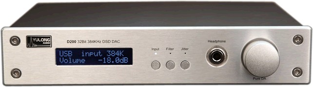YULONG Audio D200 DAC ES9016 DSD 32bit / 384kHz