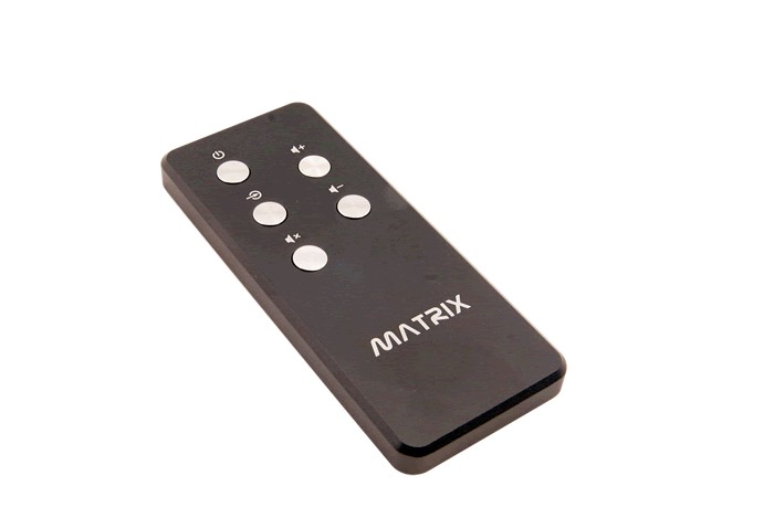 MATRIX Remote Control Black Aluminum