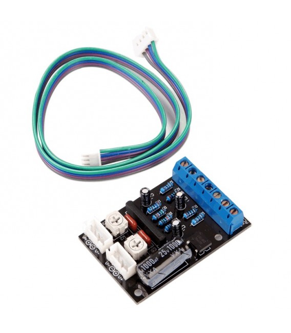 TEK Control Module for Stereo V-Meter TA7318P - Audiophonics