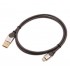 LINDY CROMO Câble USB-A Mâle vers Micro USB-B Mâle 2.0 Plaqué Or 1m