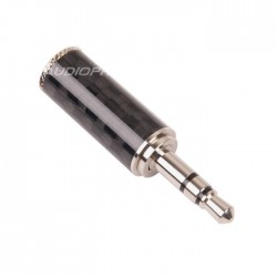 ELECAUDIO JK3-101 Stereo Jack 3.5mm Plug Carbon Ø3.5mm