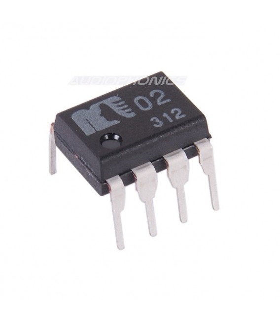 NJR MUSES02 Bipolar OPA DIP8 (Unit) - Audiophonics