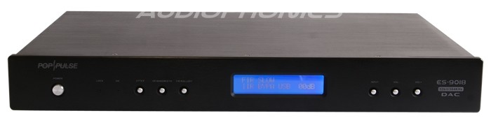 POPPULSE DAC DSD/DXD 2x ES-9018 32bits/384kHz TCXO