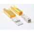 OYAIDE Continental 5S Câble USB-A Mâle / USB-B Mâle 2.0 Silver & Rhodium 0.6m (unité)