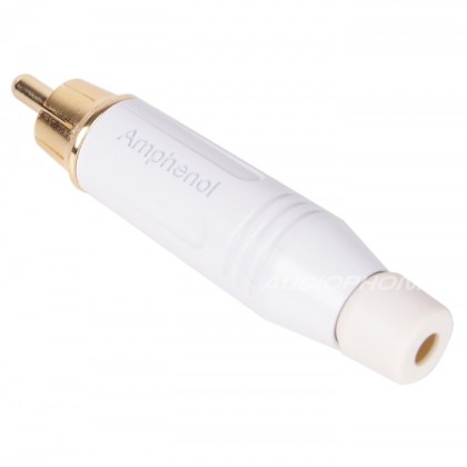 Amphenol Audio ACPR-WHT Connecteur RCA Ø 8.5mm