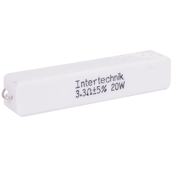 INTERTECHNIK Résistance Céramique de Précision 20W 3.3 Ohm