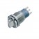 Commutateur rotatif INOX Bistable 250V 5A Ø19mm