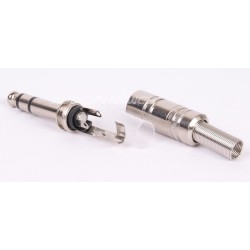 Jack 6.3mm stereo Plug Ø8mm