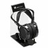 HIFIMAN Support de Casque audio acrylique Transparent & Noir