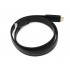 Câble HDMI 1.3a Male Plat Plaqué Or 0.9m