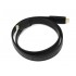 Flat High Speed HDMI 1.3a Cable Gold Plated 0.9m
