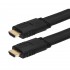 Câble HDMI 1.3a Male Plat Plaqué Or 0.9m