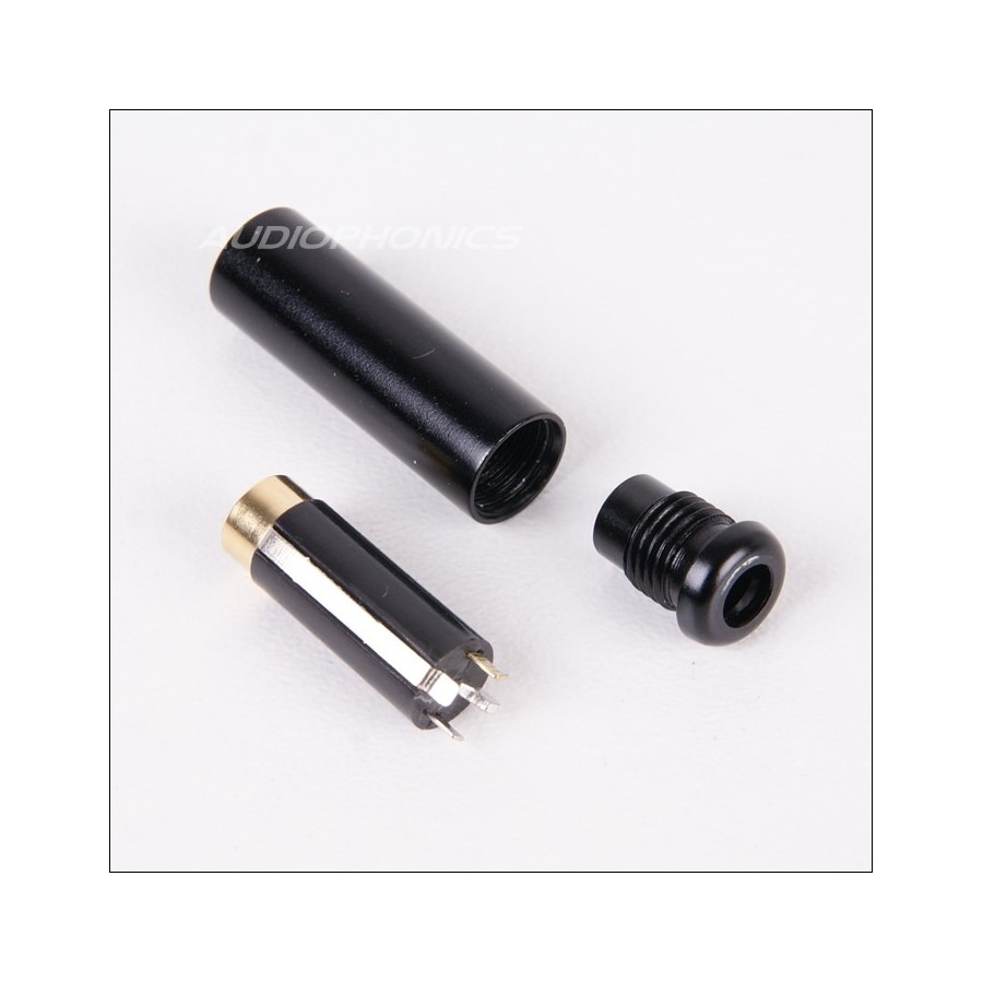 Audiophonics - Adaptateur Jack 6.35mm Mâle vers Jack 3.5mm Femelle Plaqué  Or Stéréo à Visser