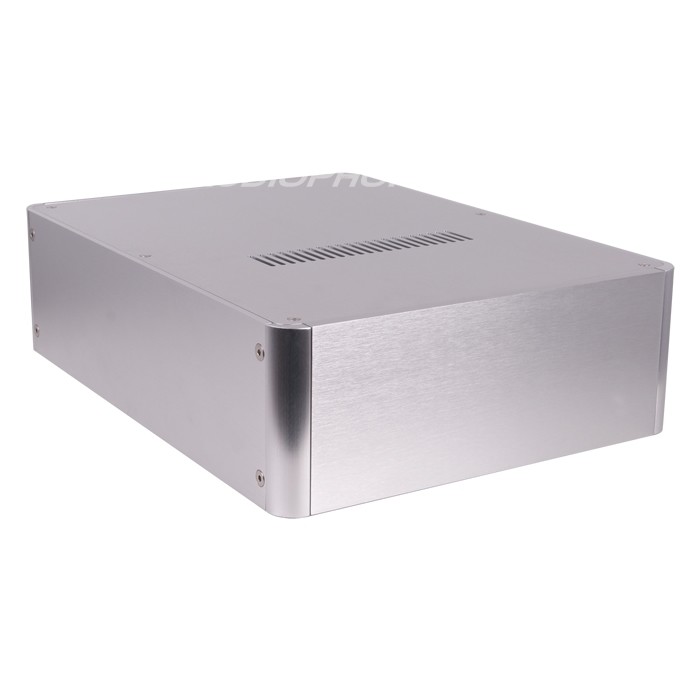 DIY Box 100% Aluminium 320x240x90mm Silver