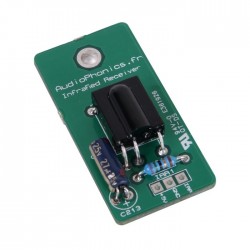 Audiophonics Kit DIY Module IRR rotatif pour Module micro contrôleur Arduino