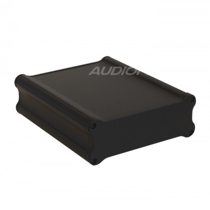 Box DIY 100% Aluminium Black 160x133x50mm