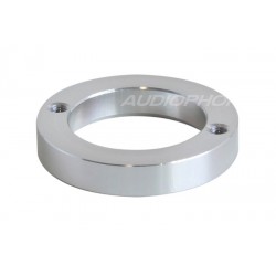 Anneau d'habillage Aluminium pour tubes Ø 23mm Silver (L'unité)