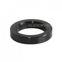 Anneau d'habillage Aluminium pour tubes Ø 23mm Black (L'unité)