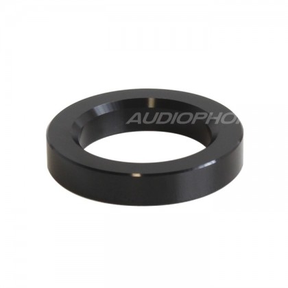 Anneau d'habillage Aluminium pour tubes Ø 23mm Black (L'unité)