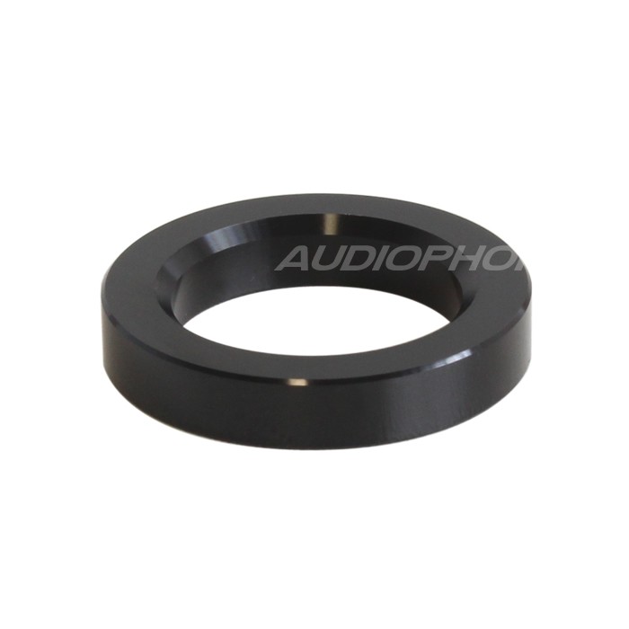 Aluminium Ring for vacuum tube Ø23mm Black (Unit)