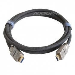 Audiophonics - Câble HDMI 2.0 Fibre Optique HDCP 2.2 4K HDR ARC 5m