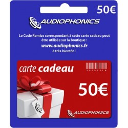 Gift Card -Audiophonics- 50€