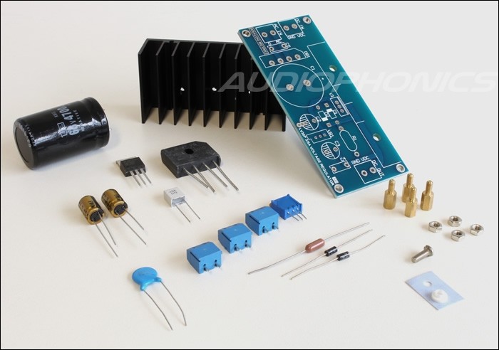 AMC - Kit Alimentation régulée 1.5/30V DC 3A LM1085