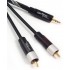 1877PHONO EVANJEL MK2 3.5-RCA Jack 3.5mm to RCA Modulation Cable 1.5m