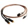 1877PHONO Zavfino Cove Cable RCA to 90° DIN High purity OFHC Copper for turntable 1.2m