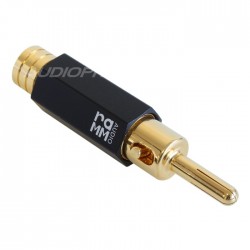 RAMM Audio Banana plug Gold plated Tellurium Copper Ø 8mm