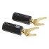 RAMM AUDIO 50400-GT Spades Gold plated Red Copper Ø8mm (Pair)