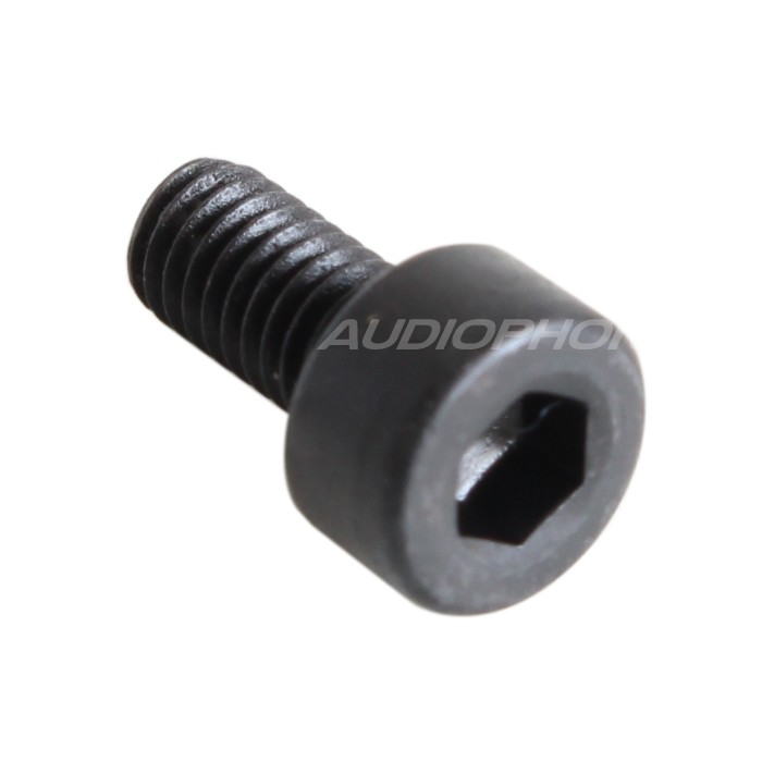 TCHC screws with low head DIN 6912 Black Steel M3x5.5mm (x10)