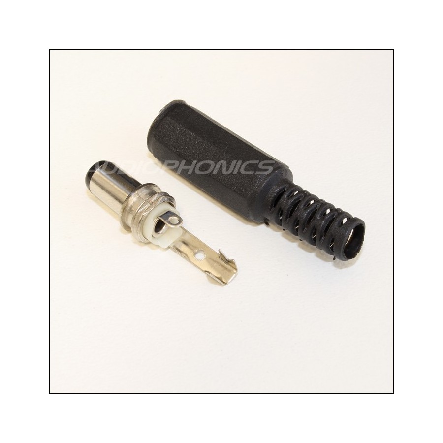 Audiophonics - Connecteur Jack DC 5.5 / 2.5mm Mâle avec manchon