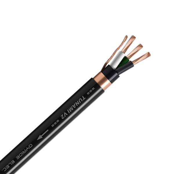 OYAIDE TUNAMI V2 Câble secteur Cuivre 102 SSC 4.5mm² Ø15mm