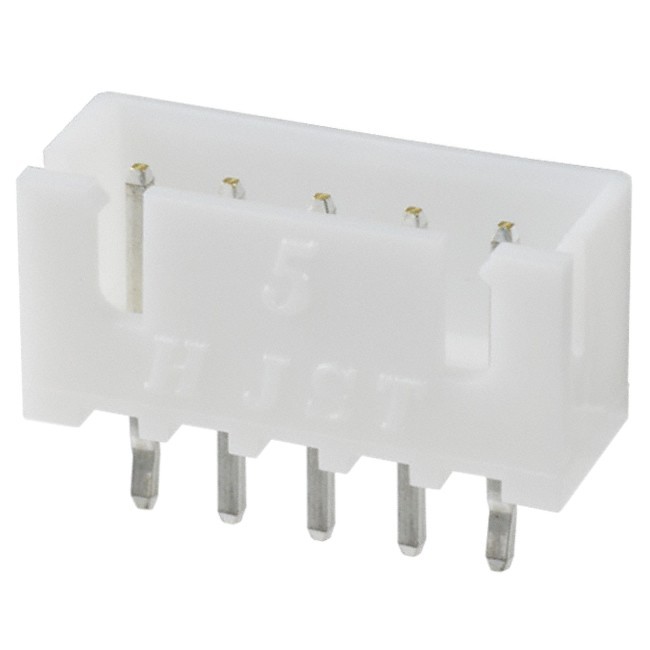 Connecteur Embase XH 2.54mm Mâle 5 Voies Blanc (Unité)