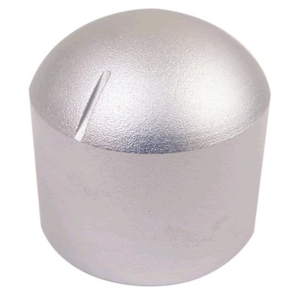 Knob Aluminum D Shaft Dome Style 29×30mm Ø6mm