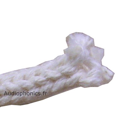 Sheath Natural cotton thick for cable Ø 1.5mm