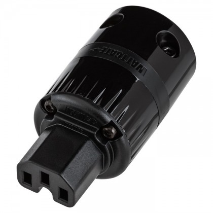 WATTGATE 320 evo Black IEC Power plug Ø 19mm