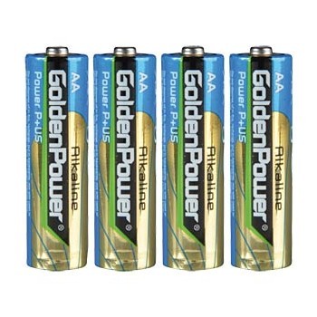 GoldenPower LR6 AA Alkaline Battery 1.5V (Set x4)