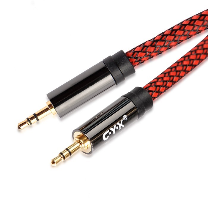 CYK Jack 3.5mm - Jack 3.5mm Cable Gold plated 24K OFC Copper 1.5m
