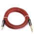 CYK Jack 3.5mm - Jack 6.35mm Cable Gold plated 24K OFC Copper 3m