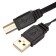 CYK Câble plat USB A - USB B 2.0 1.5m