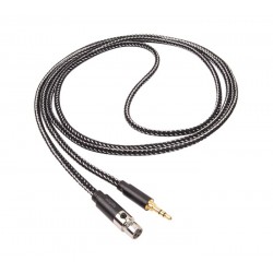 1877 PHONO Zavfino Cali Black Headphone Cable Jack 3.5mm / Mini XLR 2.0m